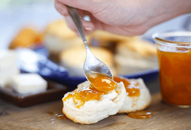 Easy Apricot Spoon Jam and Homemade Almond Extract