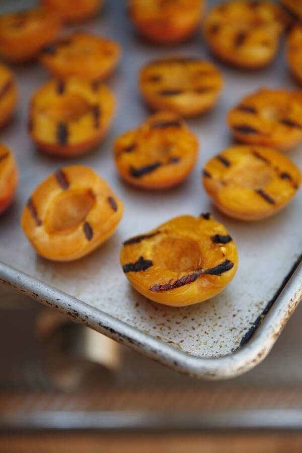 Grilled apricots recipe