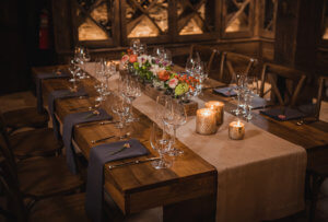 A beautiful Fort Collins event in The Wine Cellar at Ginger and Baker