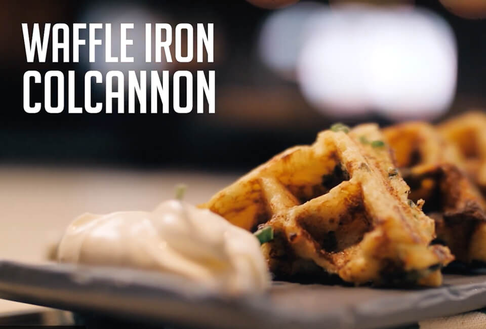 Waffle Iron Colcannon