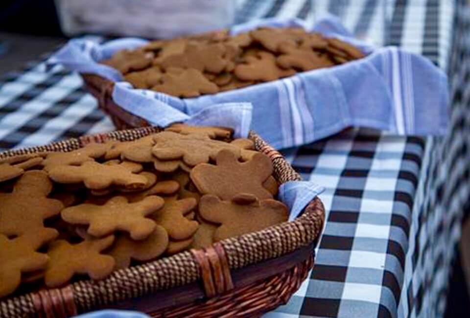 Ginger and Baker's Gingerbread Cookies at the Fort Collins Downtown Holiday Lights