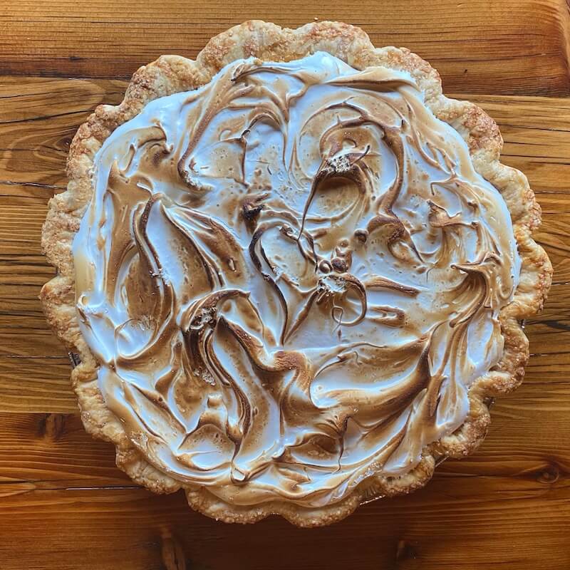 Passionfruit Meringue Pie From Ginger and Baker