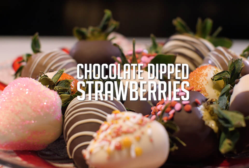 Chocolate Dipped Strawberry Recipe from Ginger and Baker