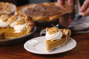Ginger and Baker Pumpkin Pie