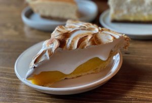 Passion Fruit Meringue Pie from Ginger and Baker in Fort Collins