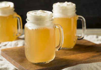 Sweet Homemade Butterscotch Butter Beer in a Mug