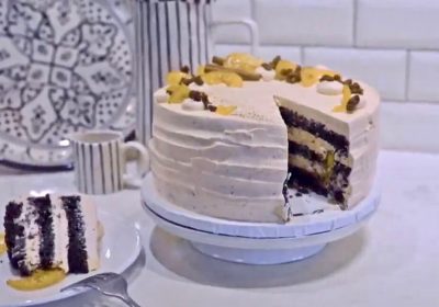 Chocolate Cake with Spiced Orange Buttercream Cake Decorating Video at Ginger and Baker