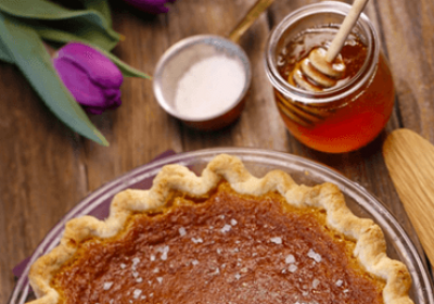 Honey Pie With Sea Salt