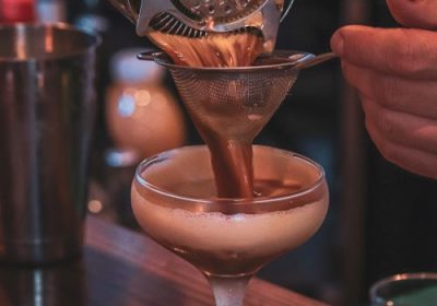 Making a Espresso Martini