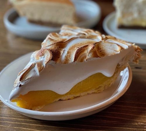 Passionfruit Meringue Pie Recipe from Ginger and Baker