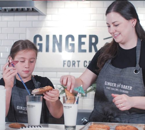 Chef Rachel Brickel makes the world's Best Chocolate Chip Cookie Recipe in the Ginger and Baker Teaching Kitchen
