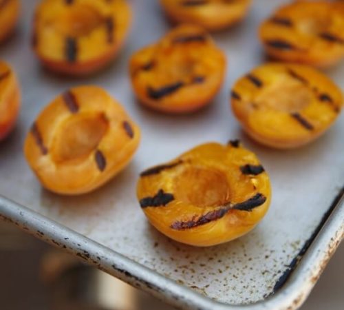 Grilled apricots recipe