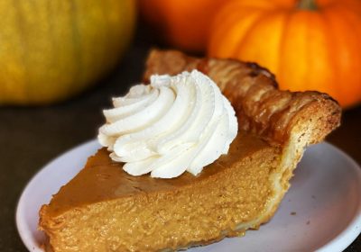 pumpkin pie slice